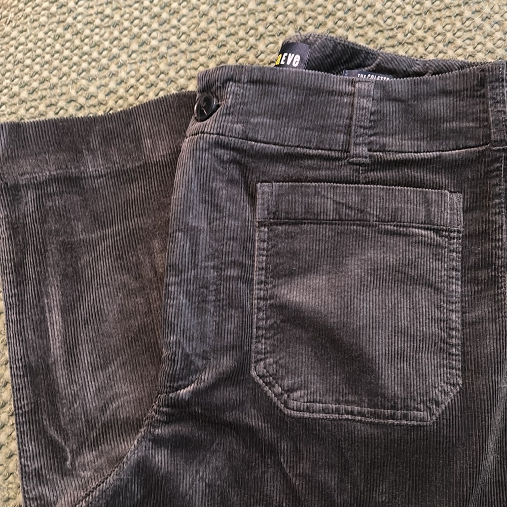 Maeve, The Colette, Olive corduroy pants. Barely worn. Size 31